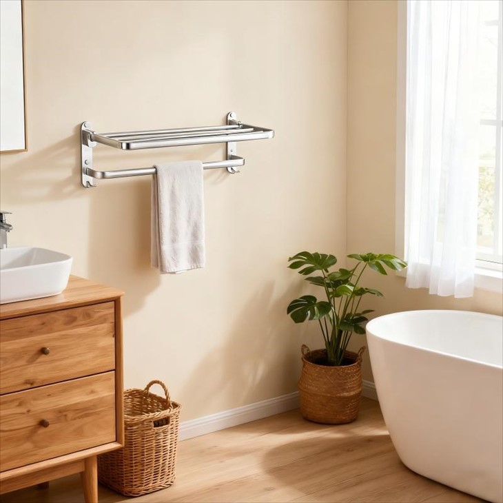 Black Towel Ladder For Bathroom high quality